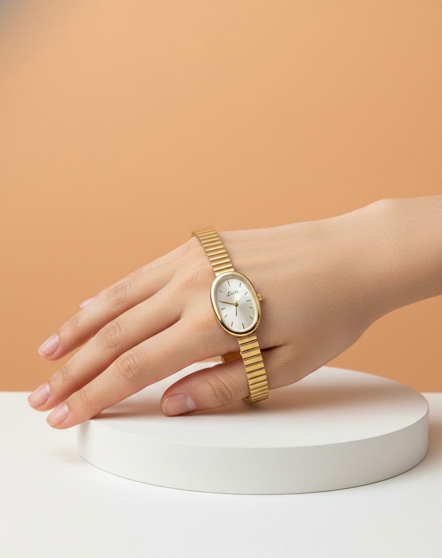 Reloj Dorado Clásico