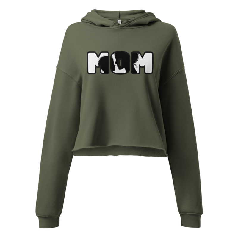 MOM CROP HOODIE