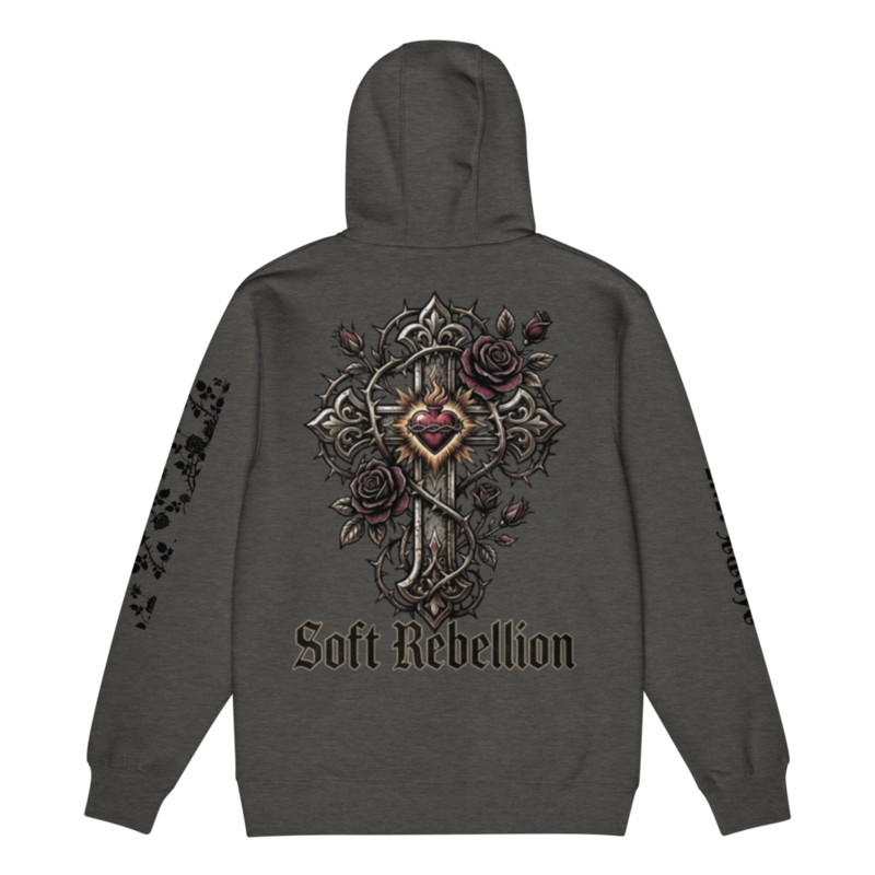 SOFT REBELLION PREMIUM FULL ZIP HOODIE