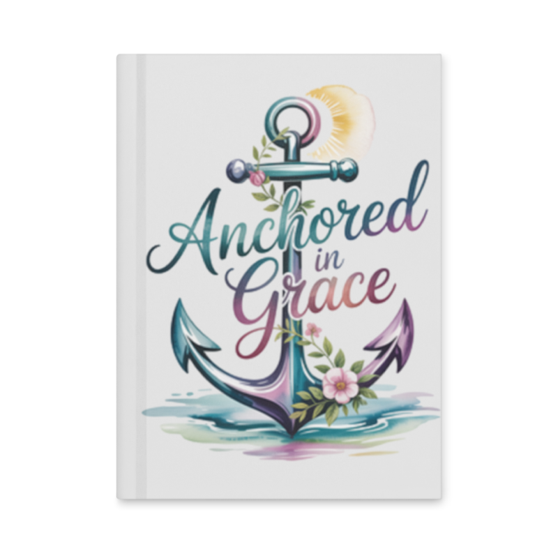 ANCHORED IN GRACE HARDCOVER JOURNAL