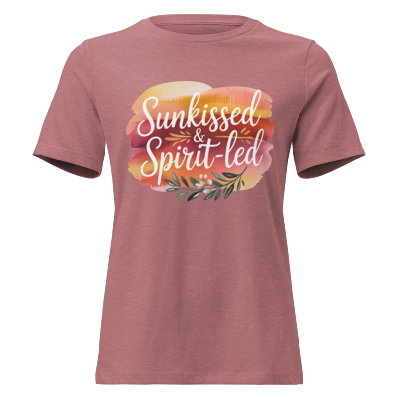 SUNKISSED & SPIRIT-LED WOMEN'S RELAXED TEE