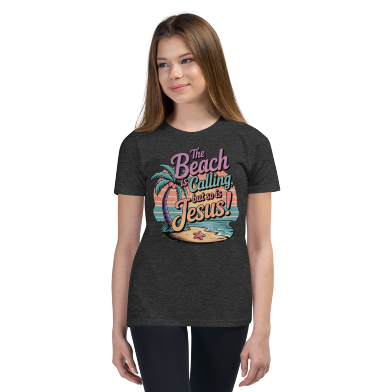 THE BEACH IS CALLING YOUTH TEE