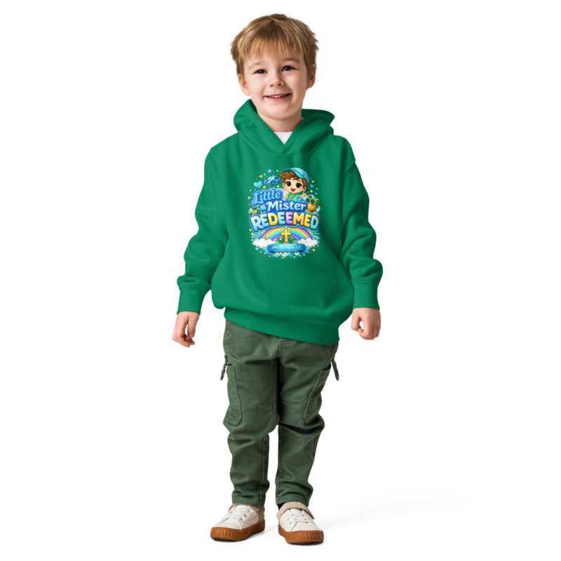 LITTLE MISTER REDEEMED TODDLER FLEECE HOODIE