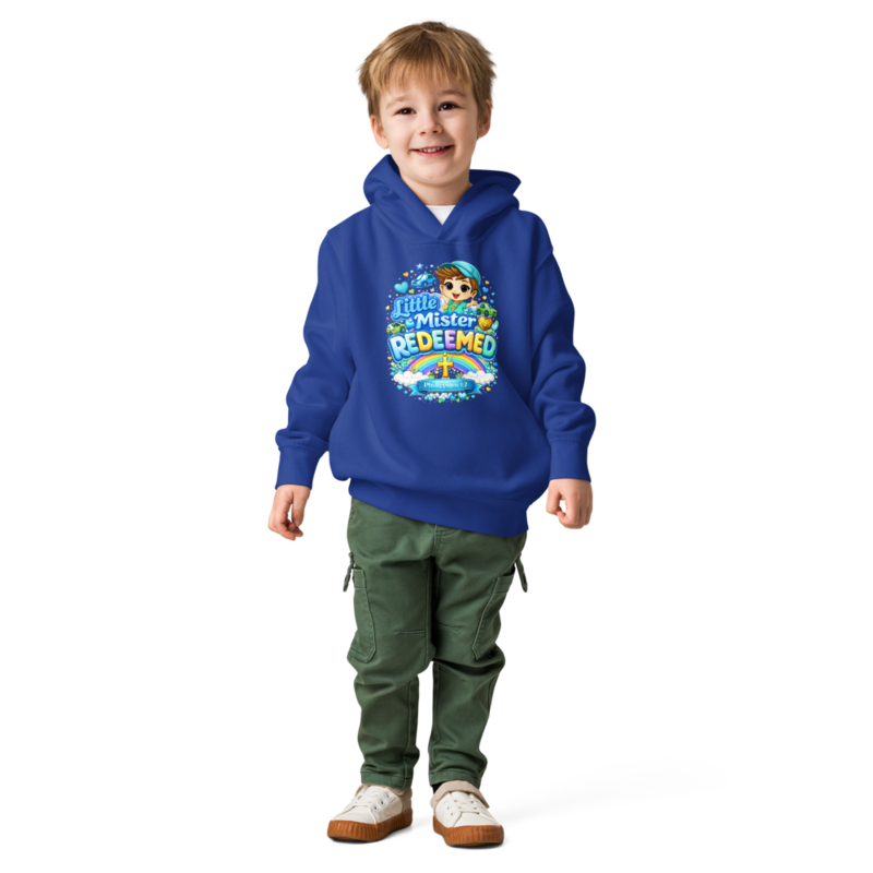 LITTLE MISTER REDEEMED TODDLER FLEECE HOODIE