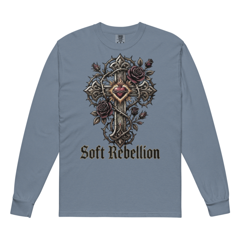 SOFT REBELLION HEAVYWEIGHT LONG-SLEEVE TOP