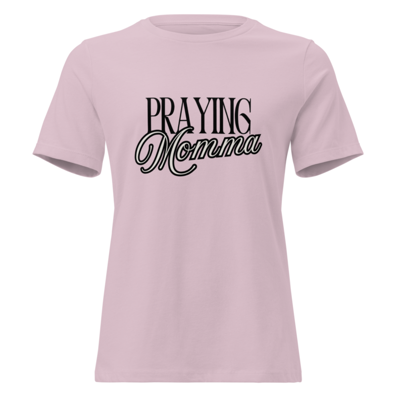PRAYING MOMMA WOMEN'S RELAXED TEE