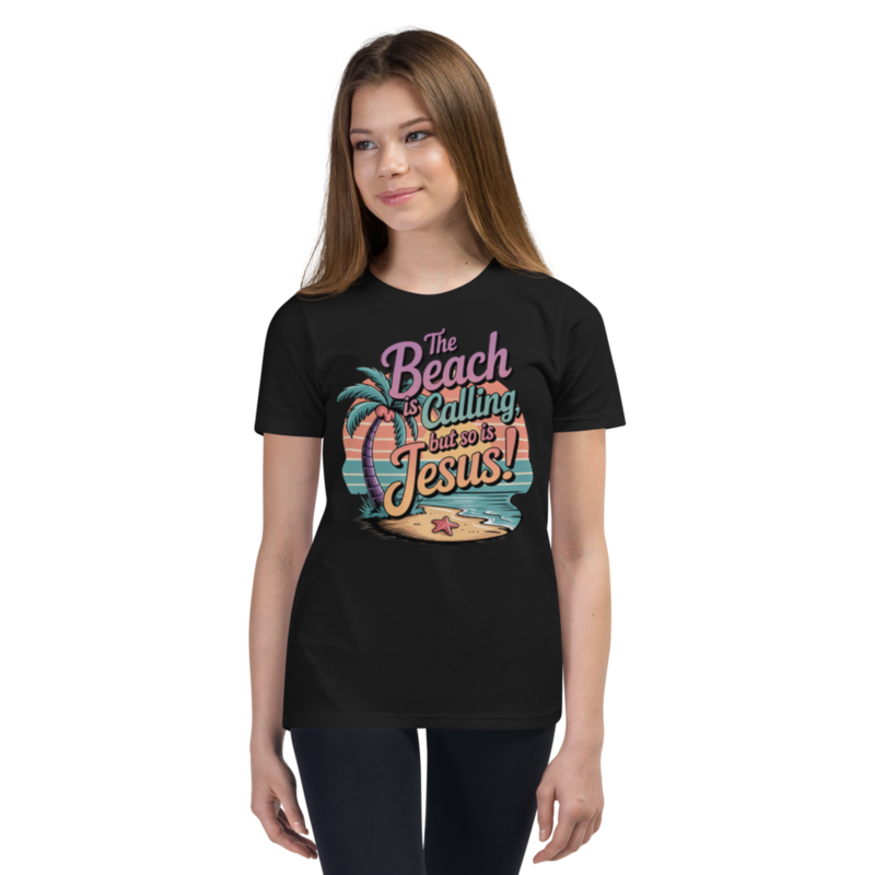 THE BEACH IS CALLING YOUTH TEE