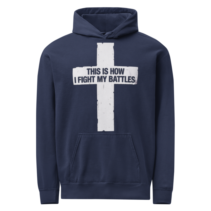 MY BATTLES UNISEX HOODIE