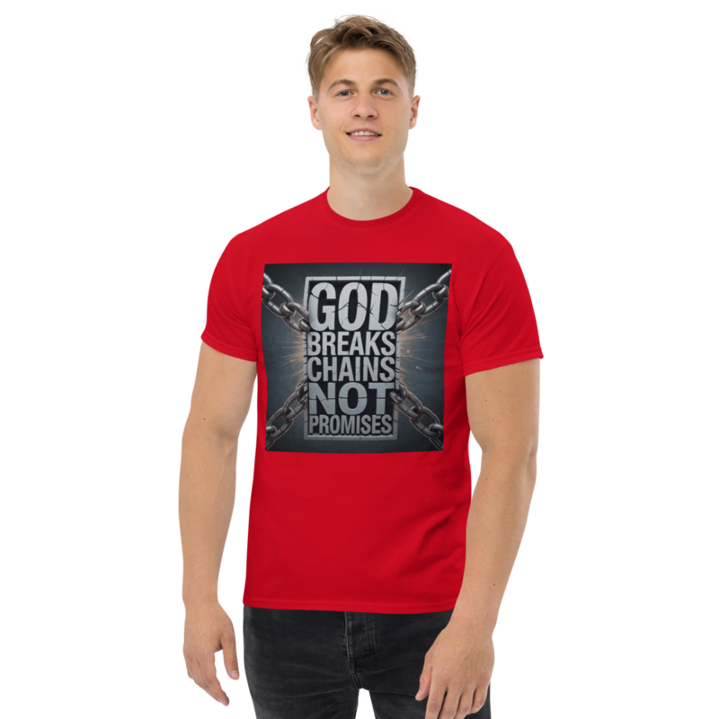 GOD BREAKS CHAINS CLASSIC TEE
