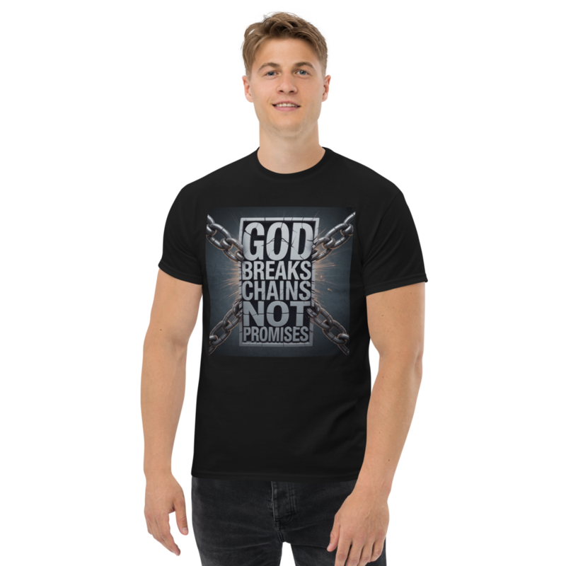 GOD BREAKS CHAINS CLASSIC TEE