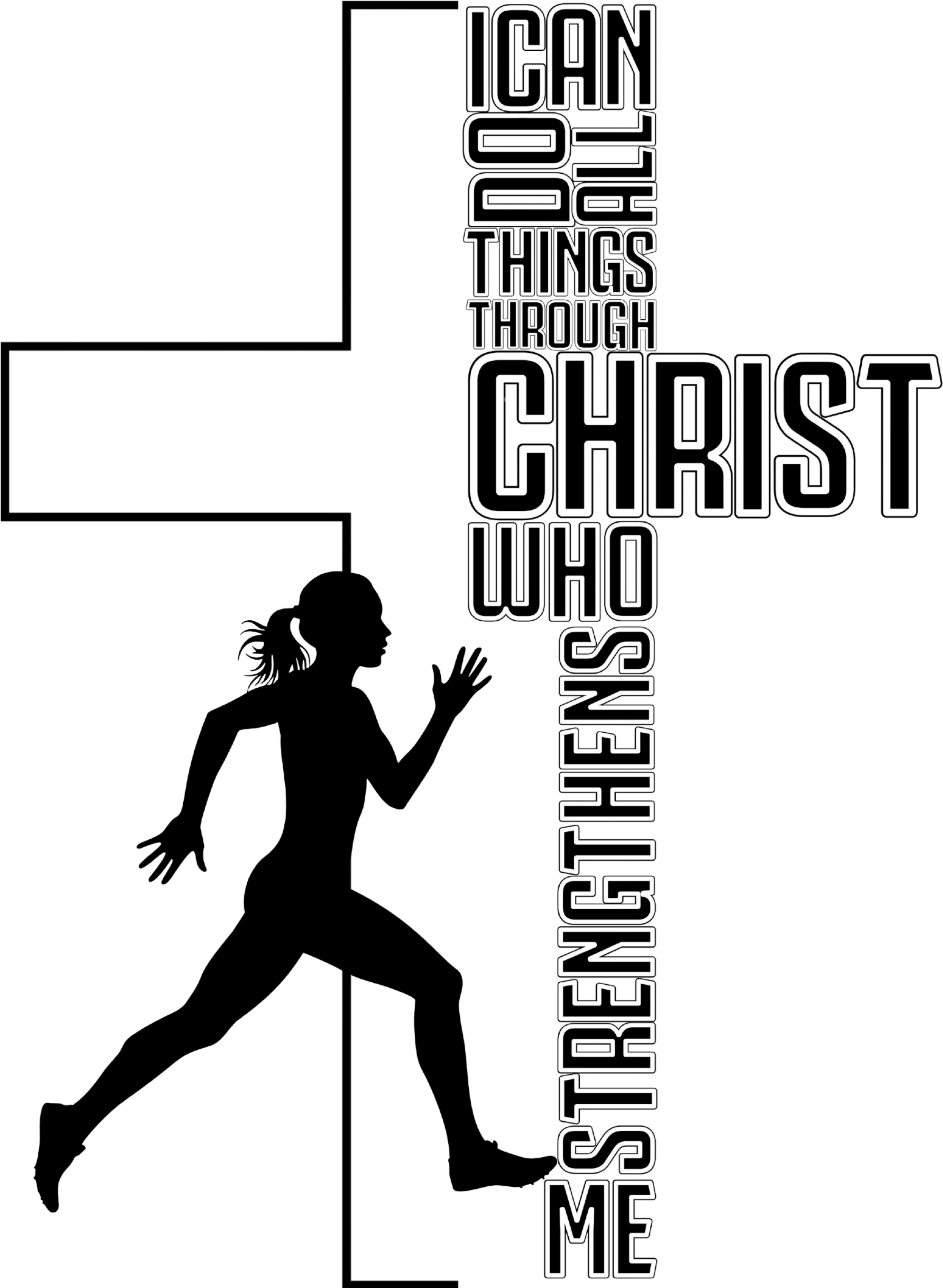 I CAN DO ALL THINGS (RUNNER) TEE