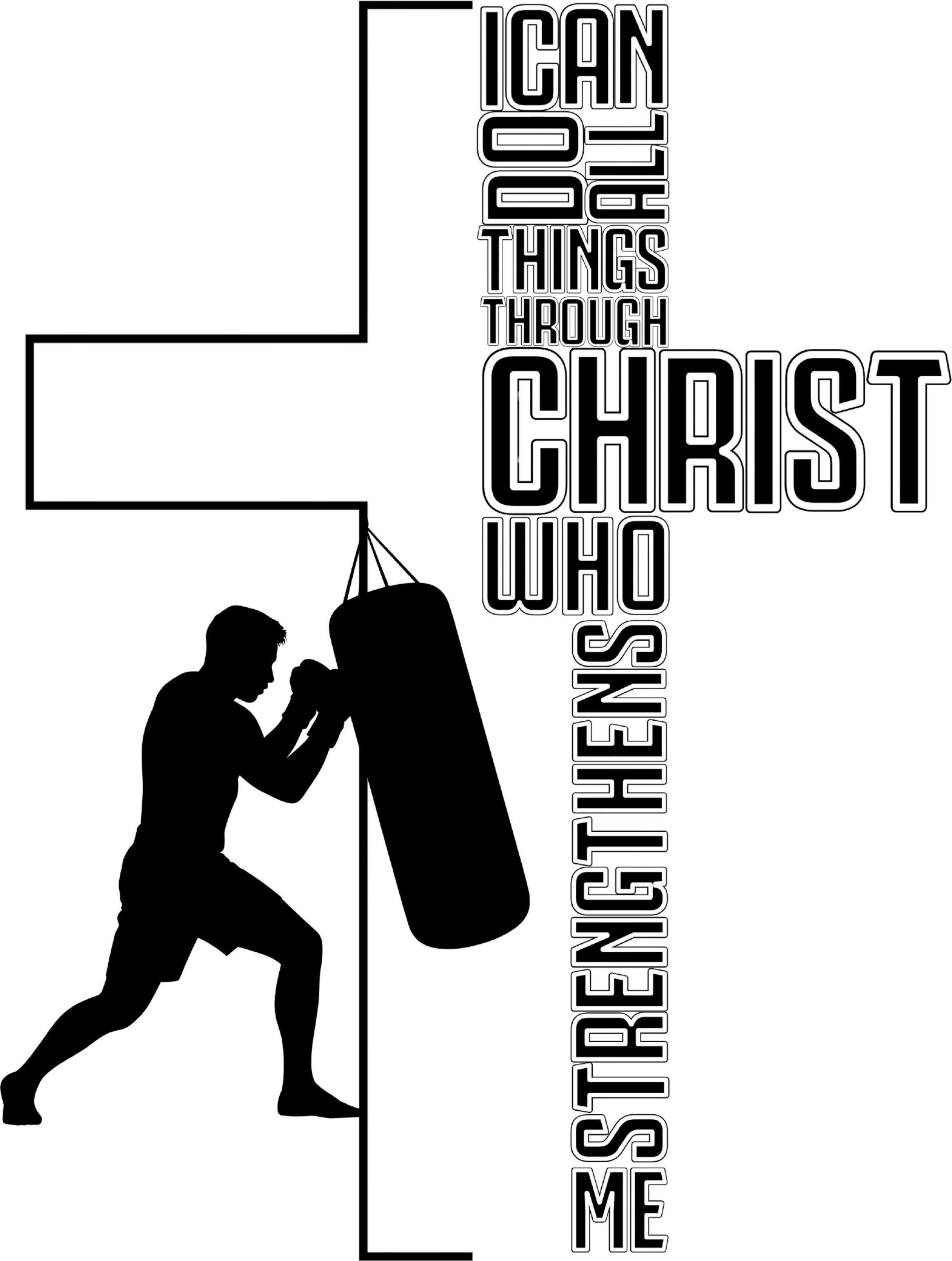 I CAN DO ALL THINGS (MMA) - YOUTH LIGHTWEIGHT HOODIE