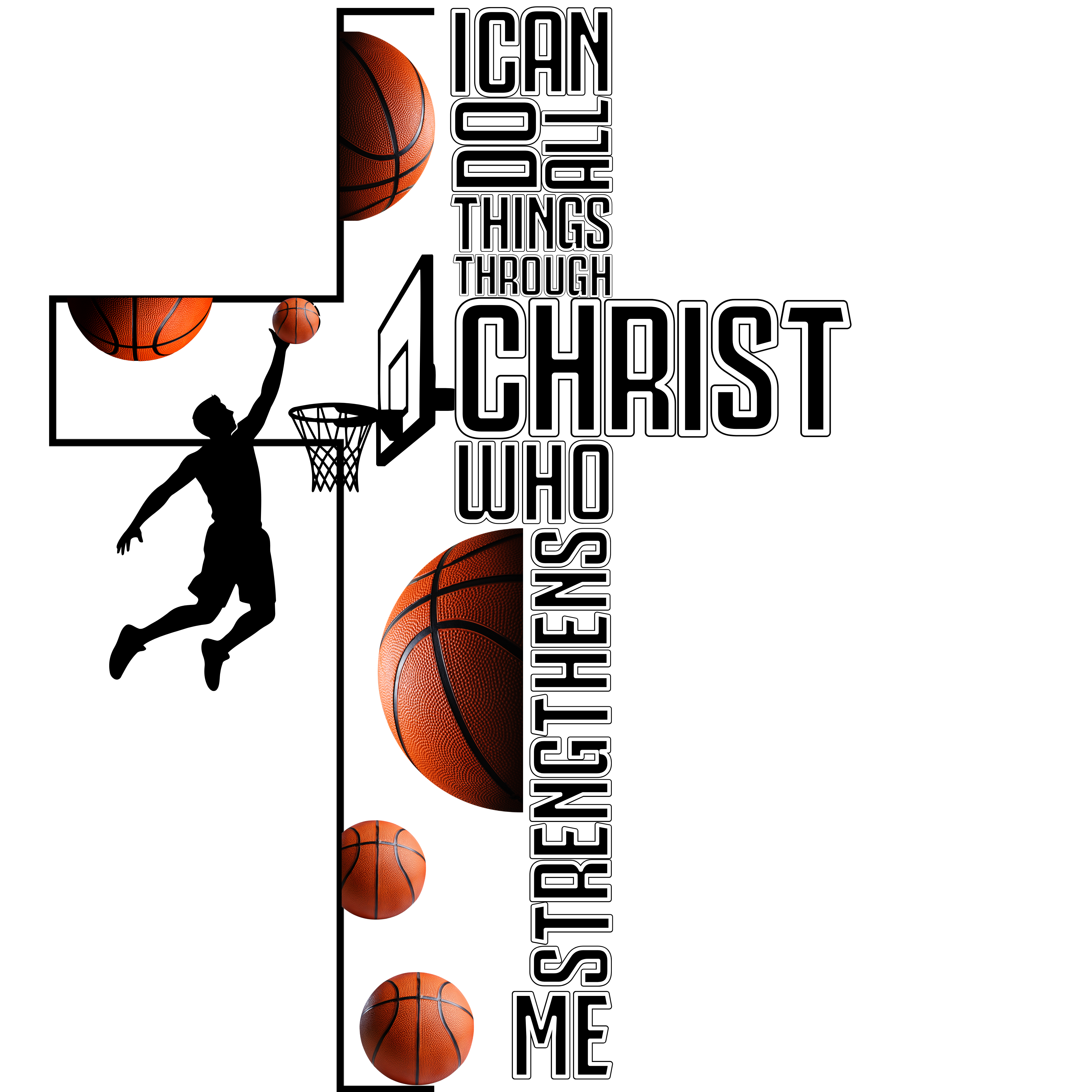 I CAN DO ALL THINGS (BASKETBALL) - YOUTH TEE