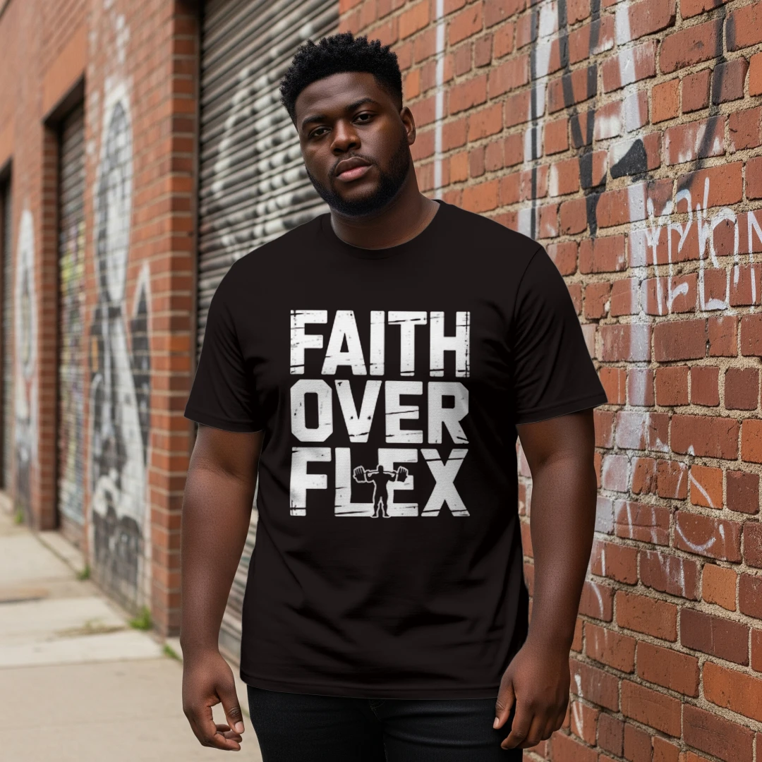 FAITH OVER FLEX TEE