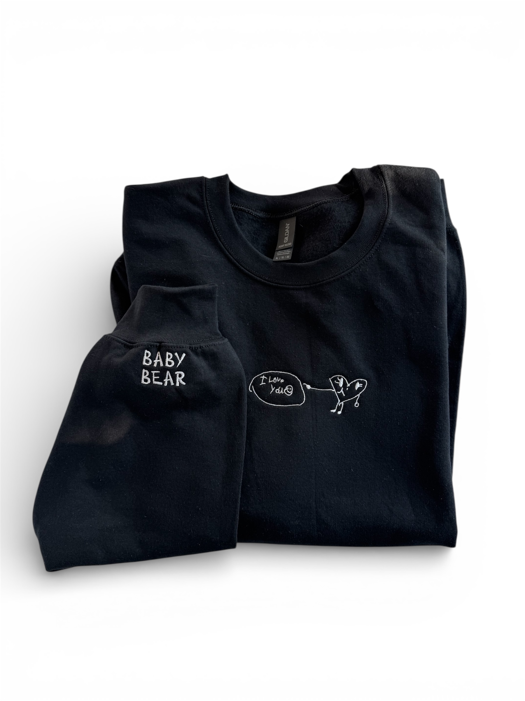 Your Child’s Artwork on Embroidered Sweatshirt