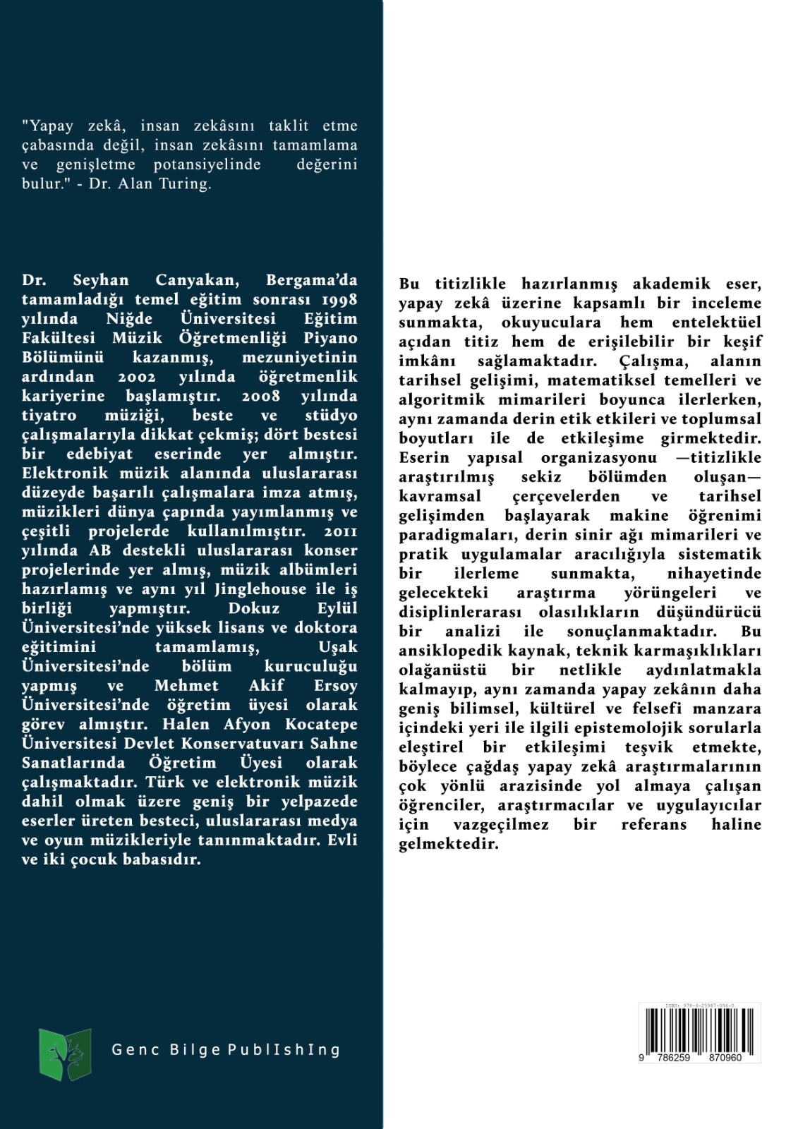 Yapay Zekâ Teori, Uygulama ve Gelecek Yönelimler