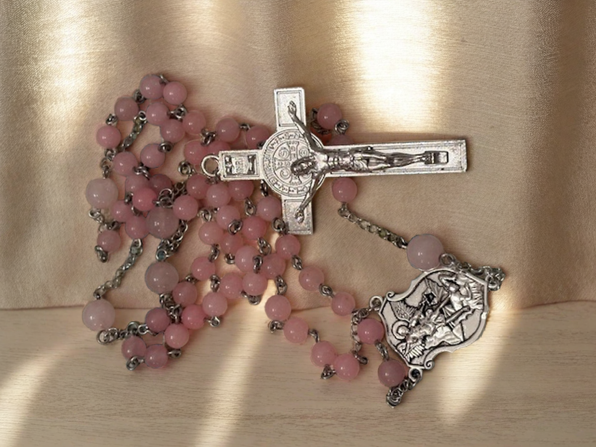 Rose Quartz Rosary