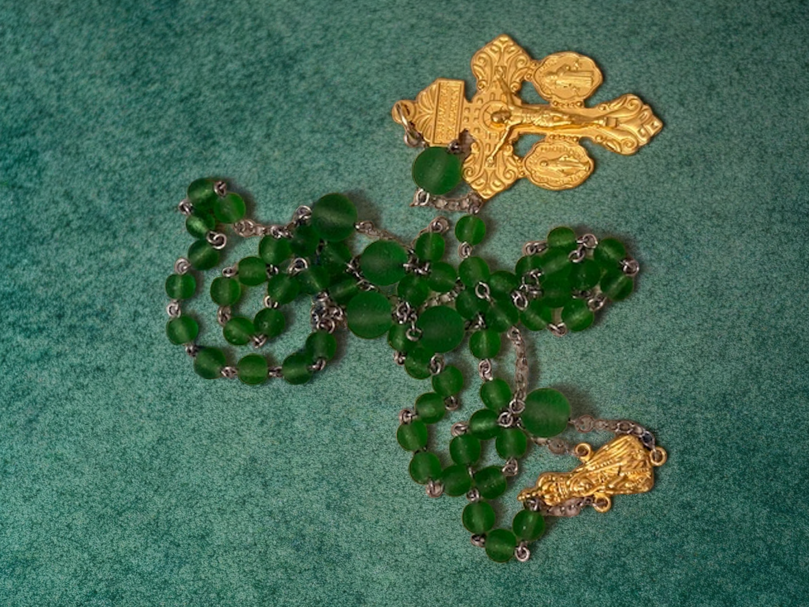 Moldavite Rosary