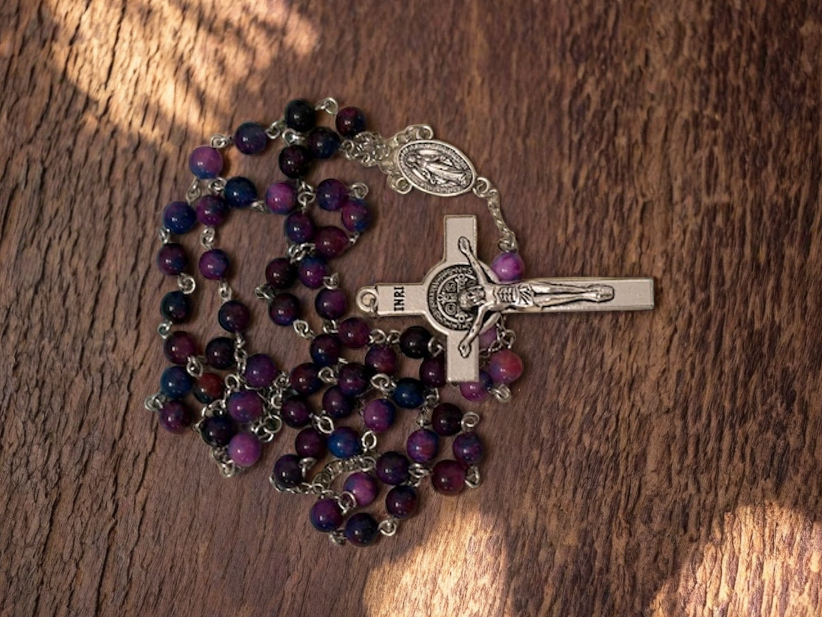 Heirloom Sugilite Rosary