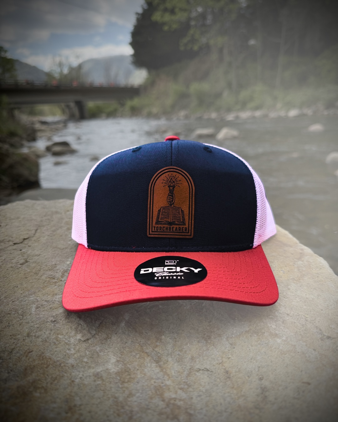 "Captain America" Trucker w/ Logo