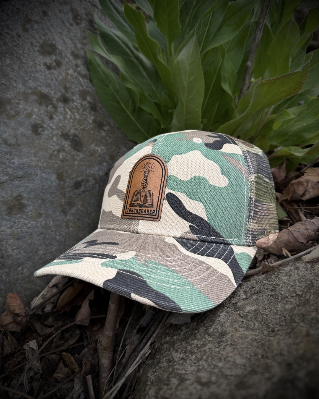 "God's Plaid"  M81 Trucker  w/ Logo 