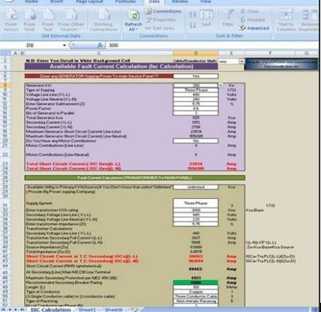 Complex Excel Template 