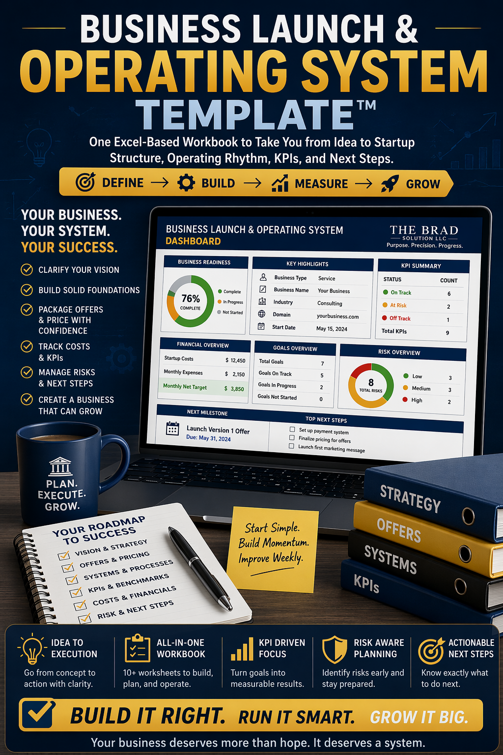 Business Launch & Operating System Template™