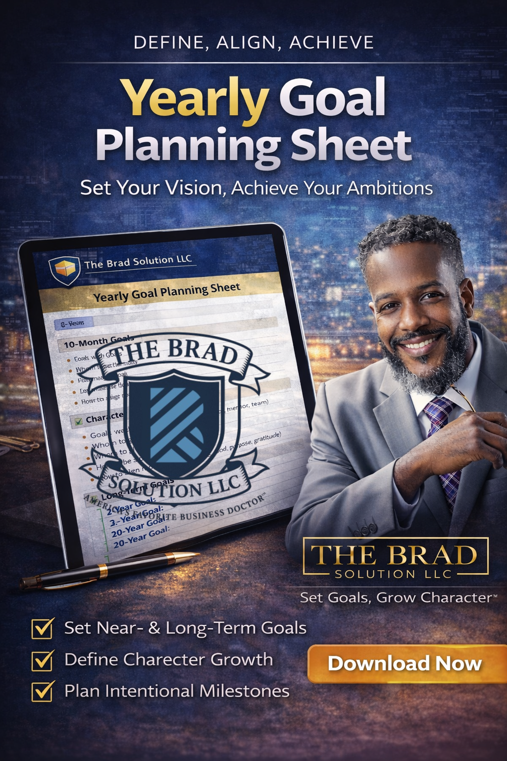 Yearly Goal Planning Worksheet (Systems Thinking) 