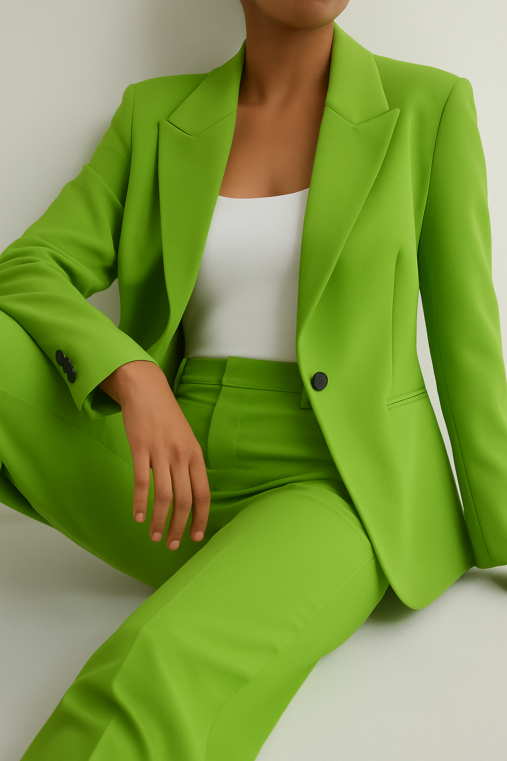 Zehya Green Trouser