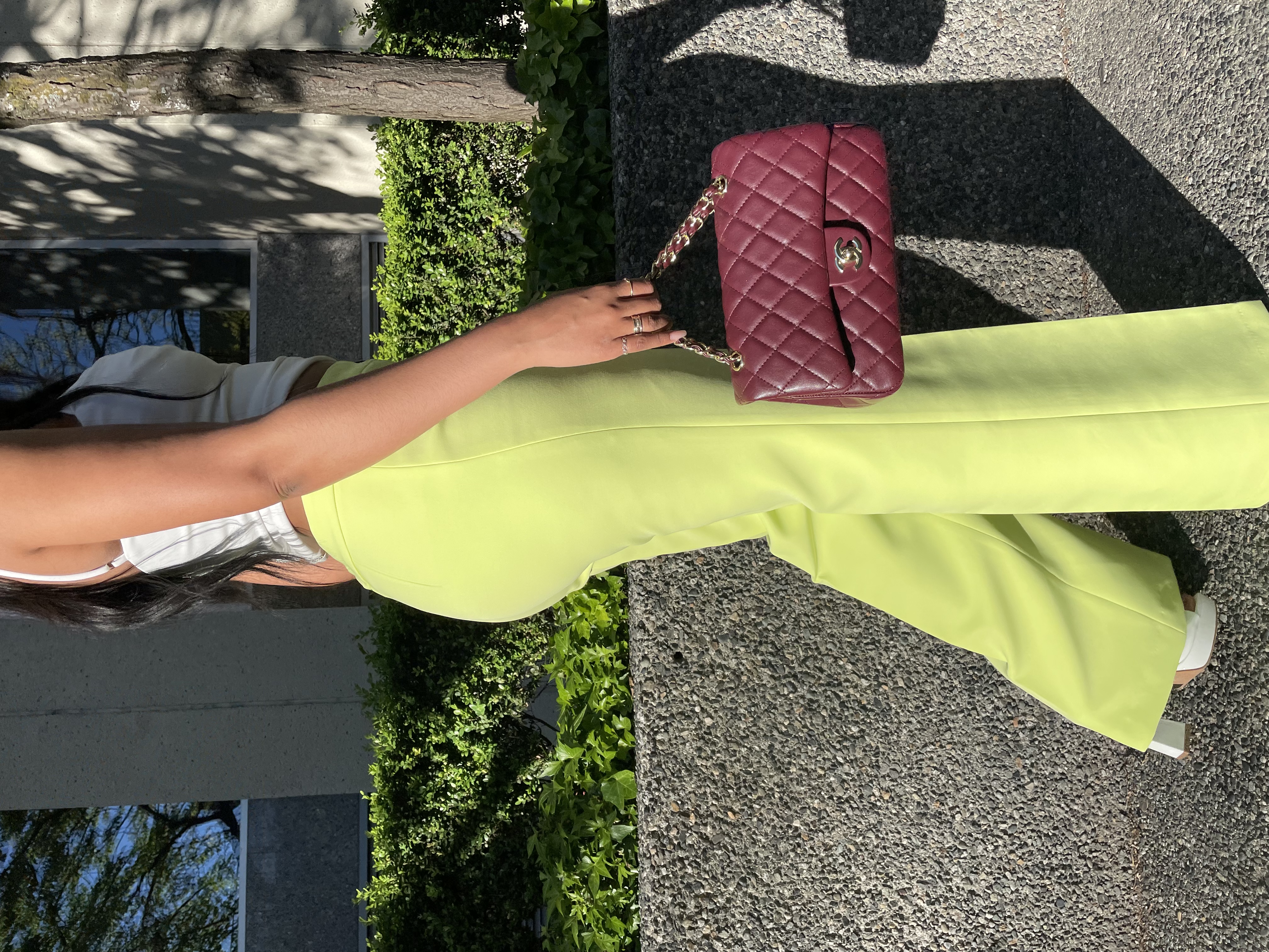 Layla Yellow Trouser