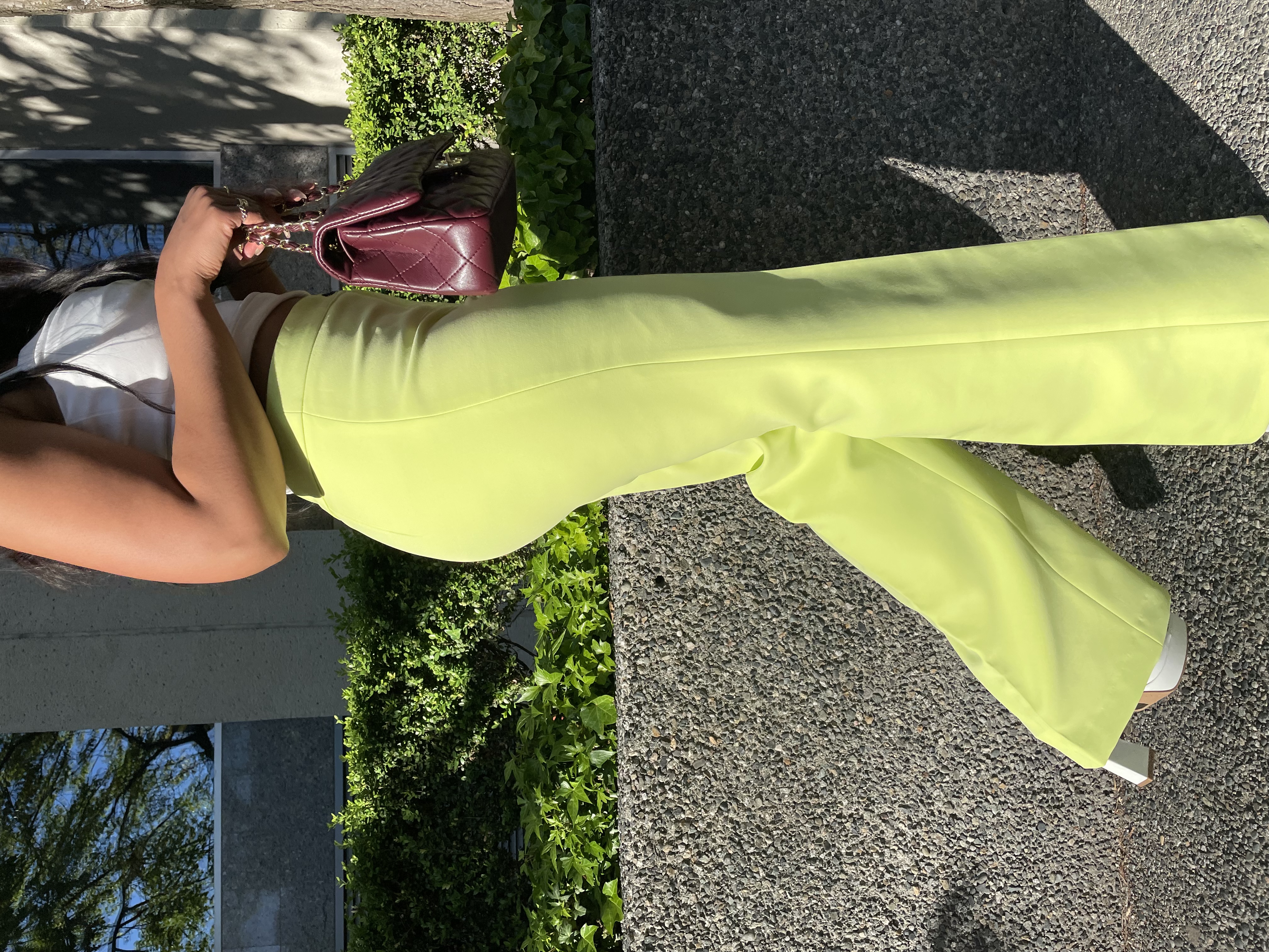 Layla Yellow Trouser