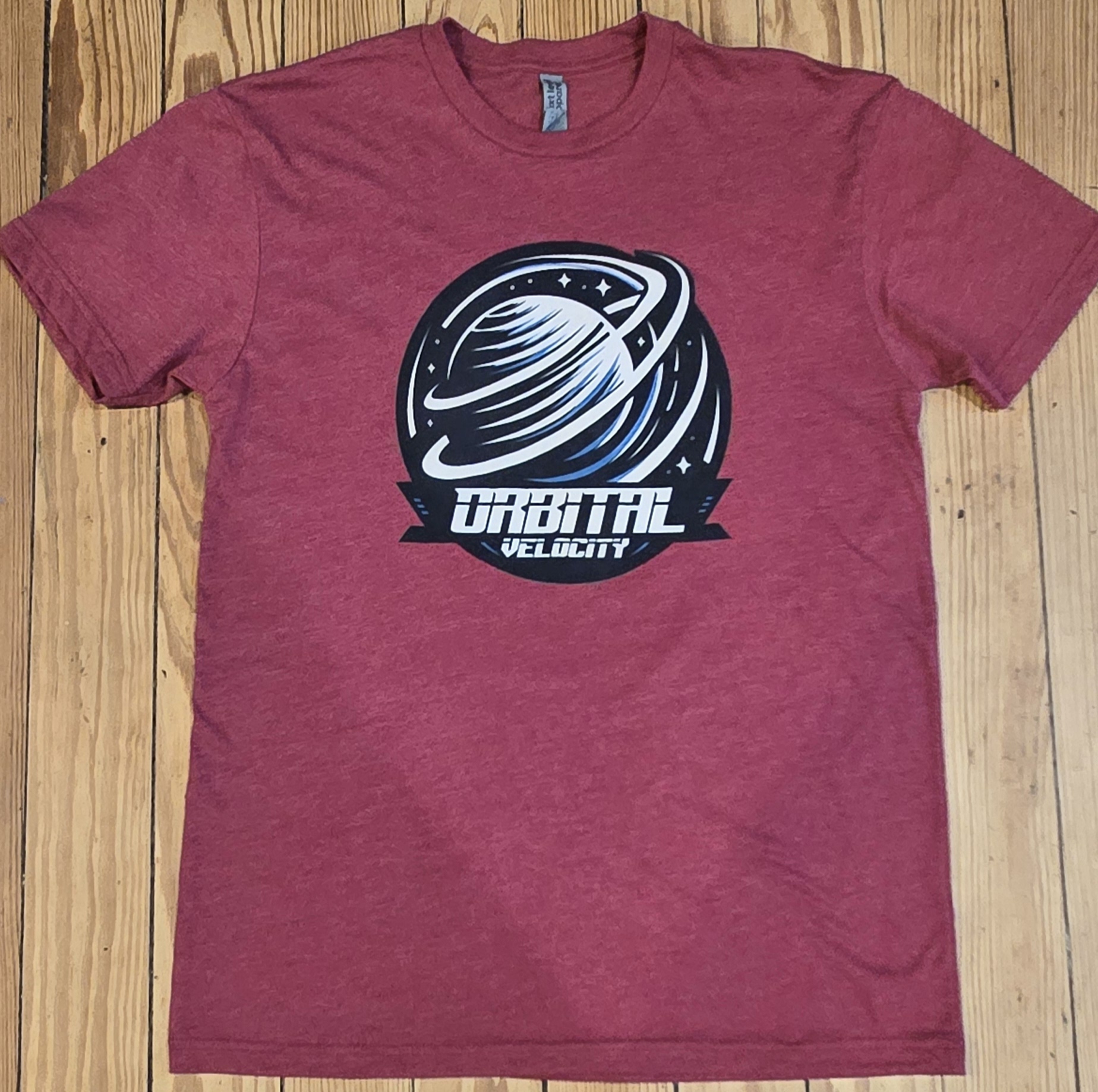 Solid Red Orbital Velocity T-Shirt