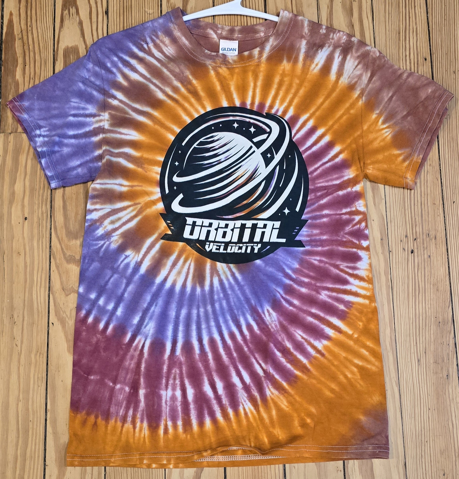 SMALL Elemental Swirl Tie-Dye T-Shirt