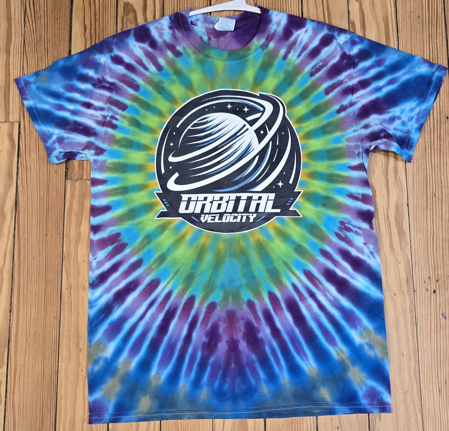 Medium Orbital Burst Tie-Dye Orbital Velocity T-Shirt