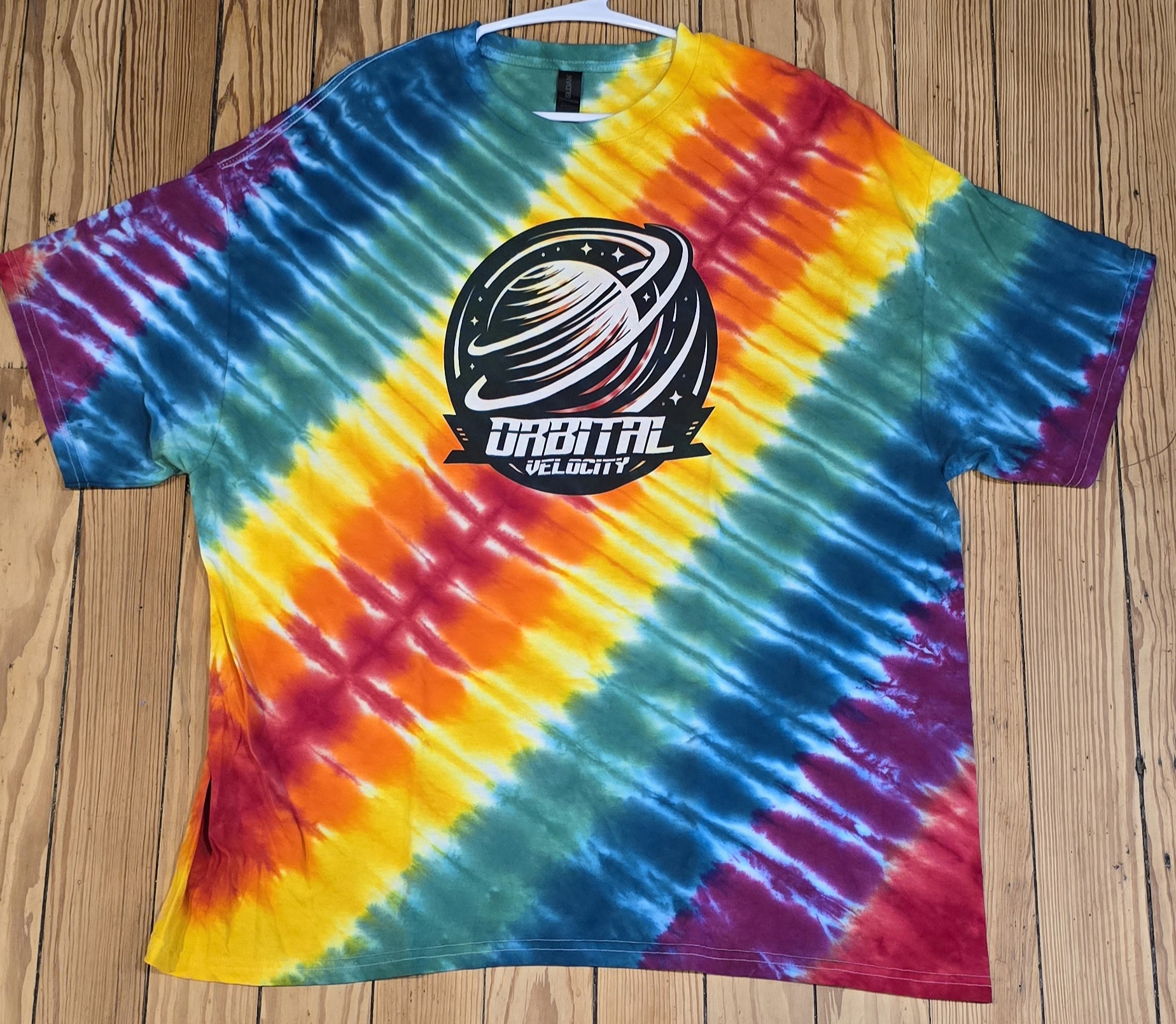 XXL Rainbow Tie-Dye T-Shirt