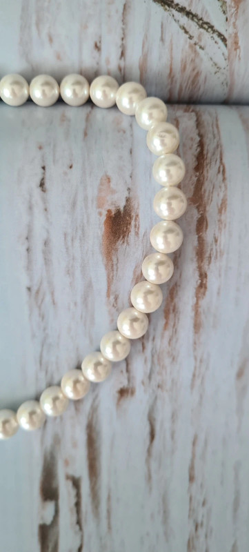 Gėlavandenių perlų vėrinys su magnetiniu užsegimu