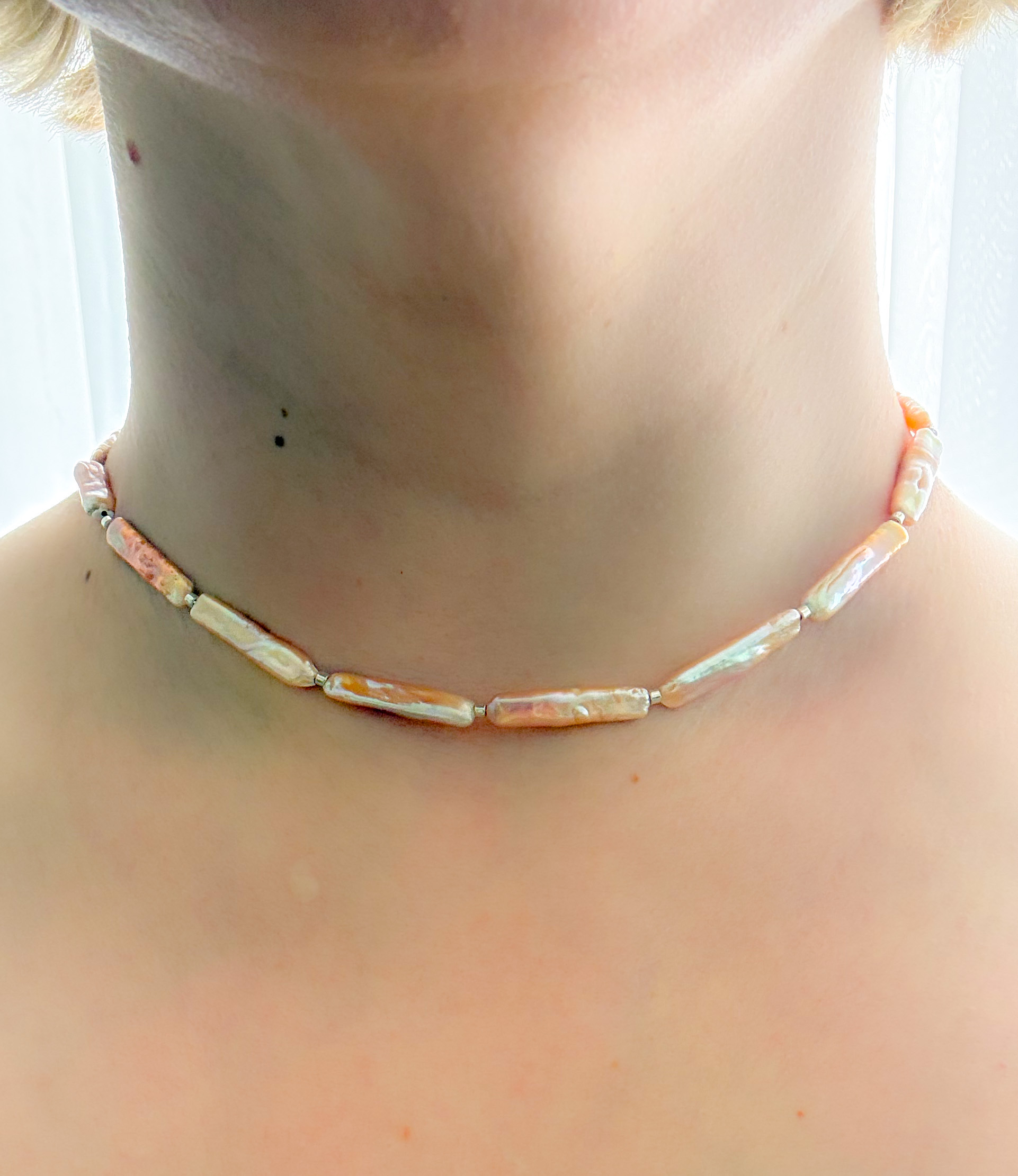 Champagne Baroque Necklace