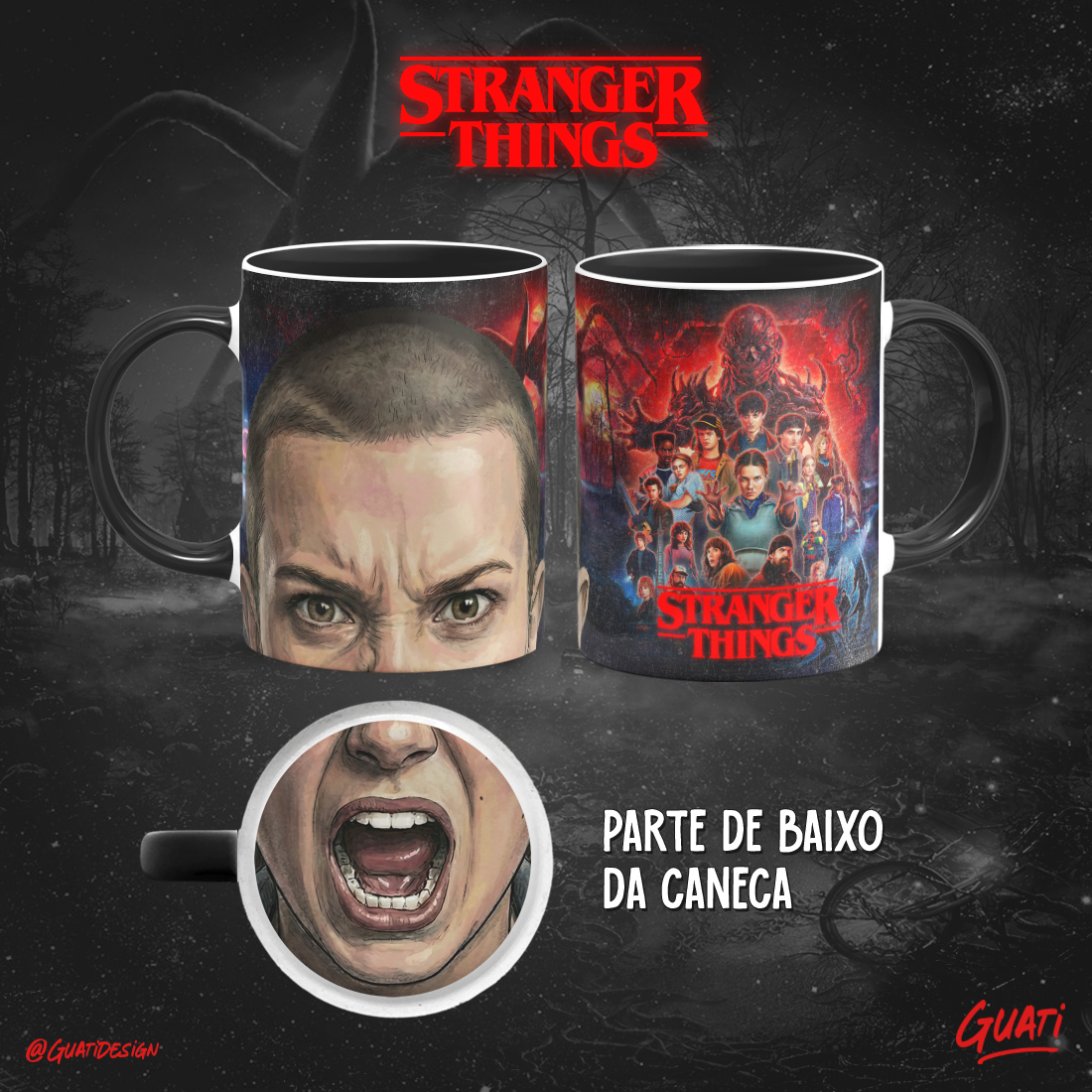 Caneca Stranger Things