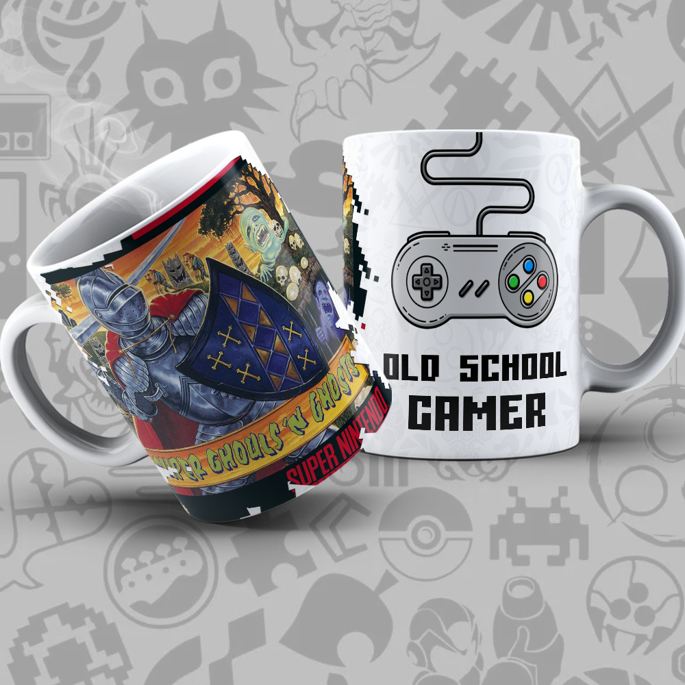 Caneca Old School Gamer