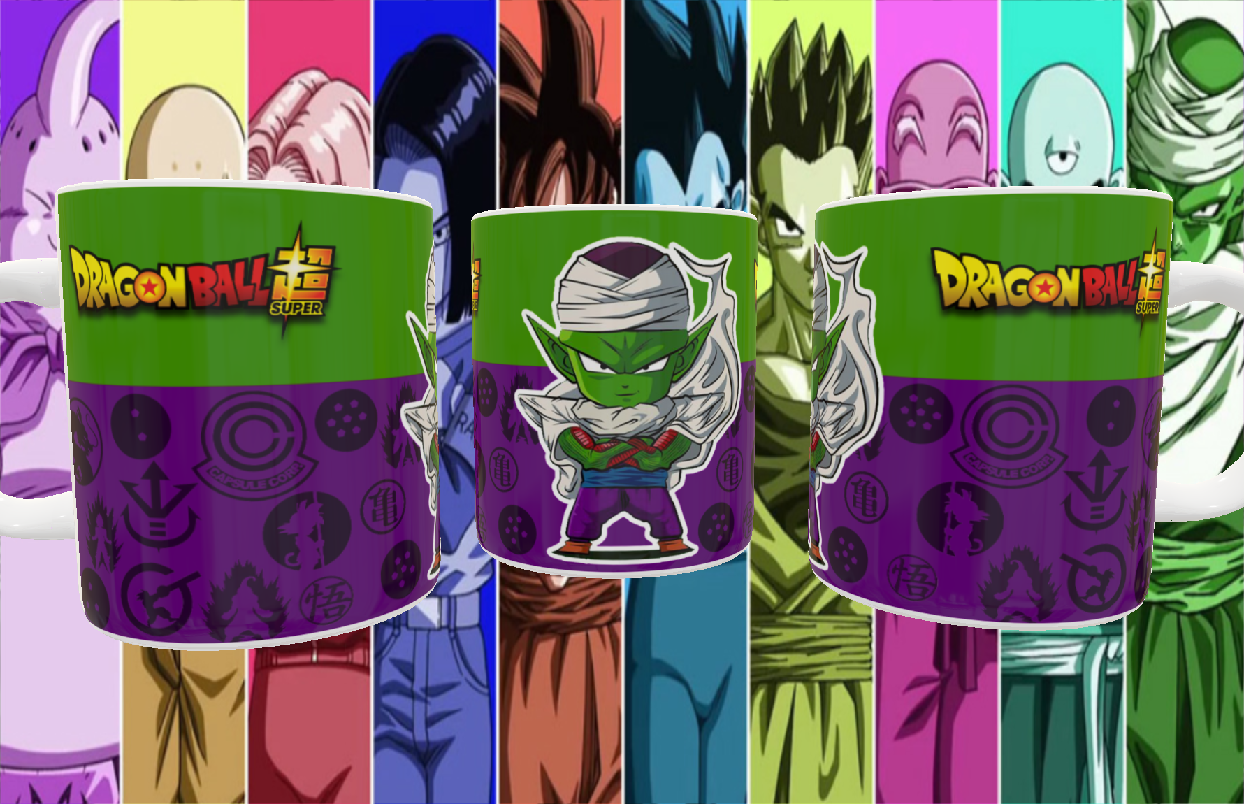 Caneca Dragon Ball Super Piccolo