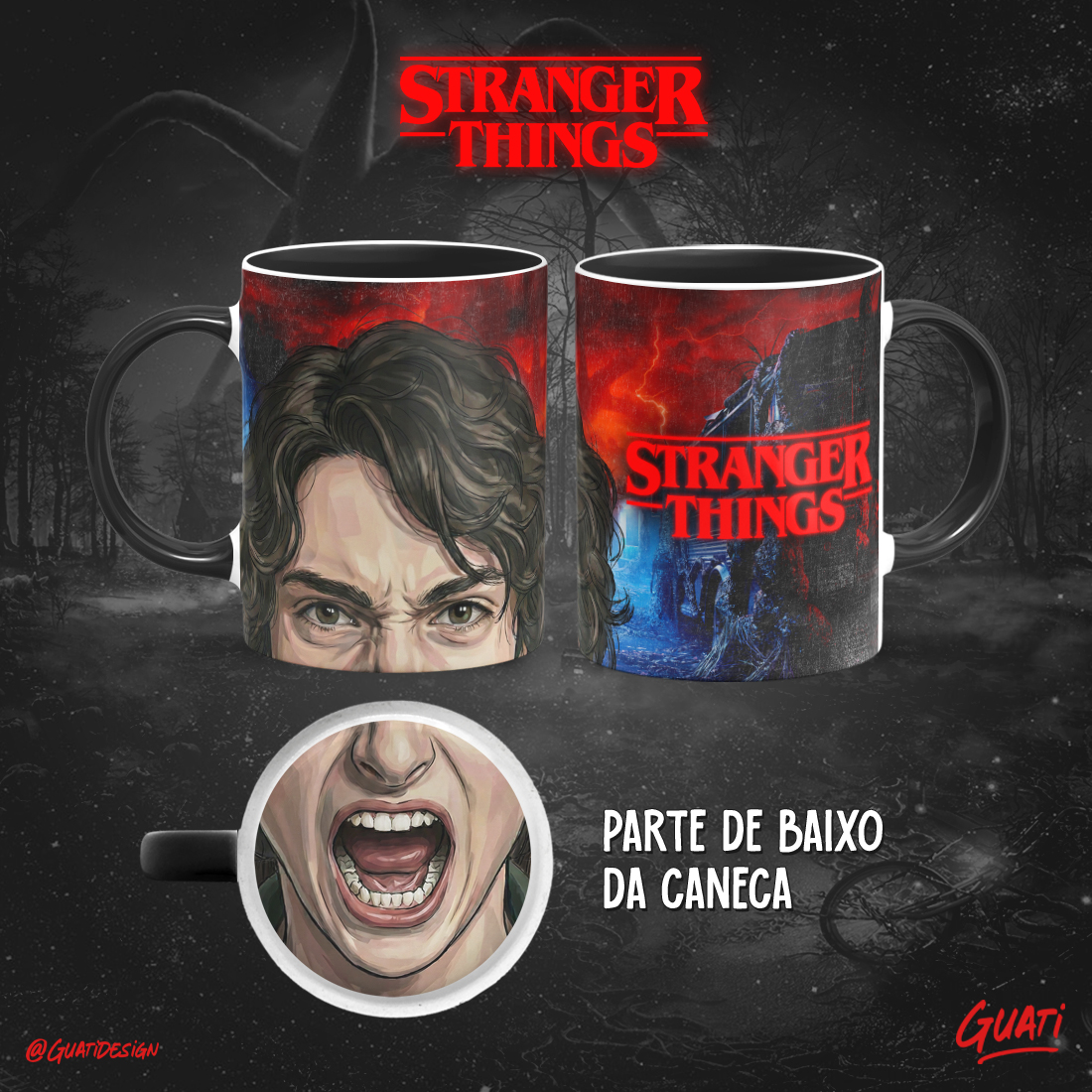 Caneca Stranger Things
