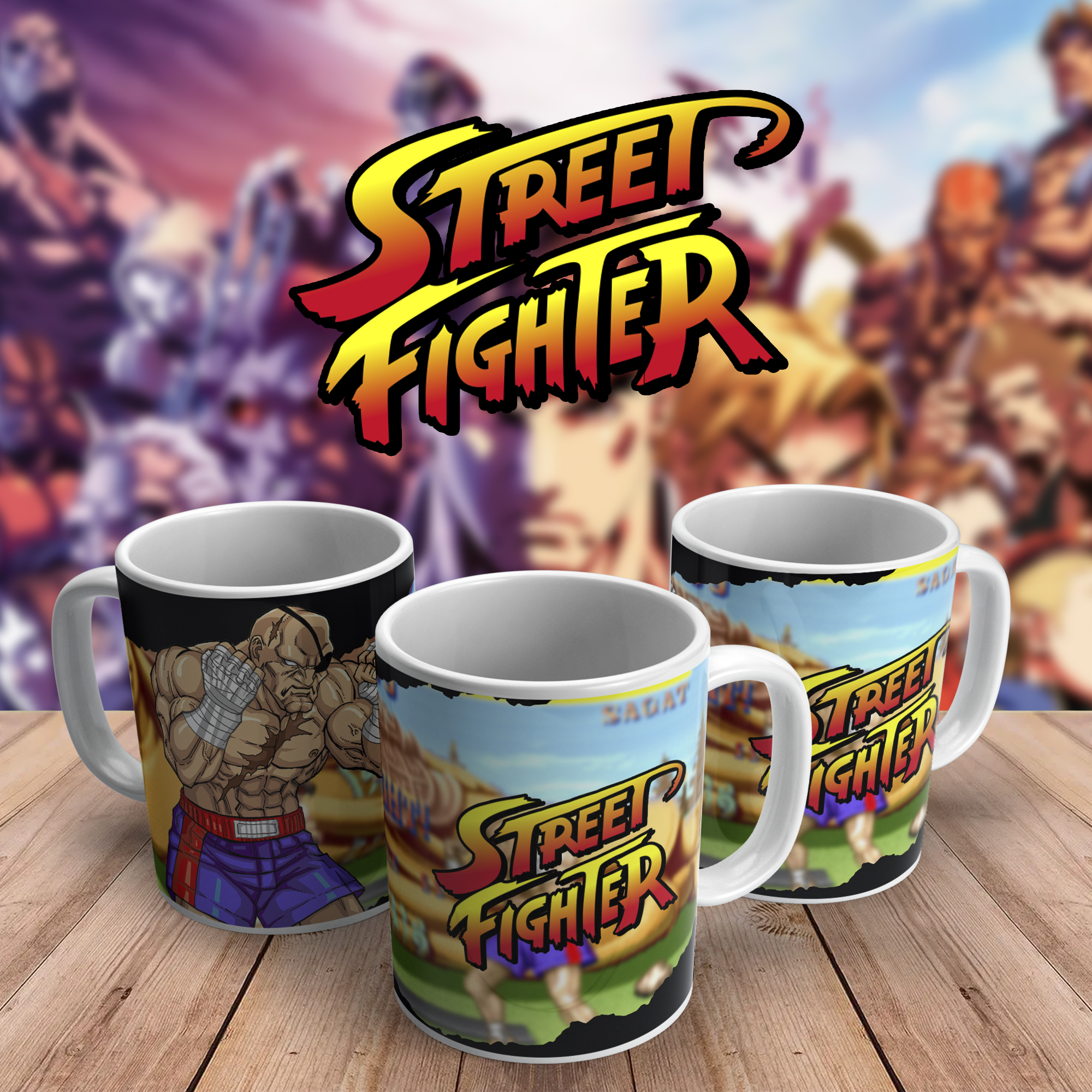 Caneca Street Fighter