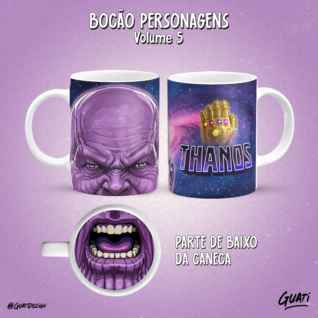 Caneca Bocão Thanos