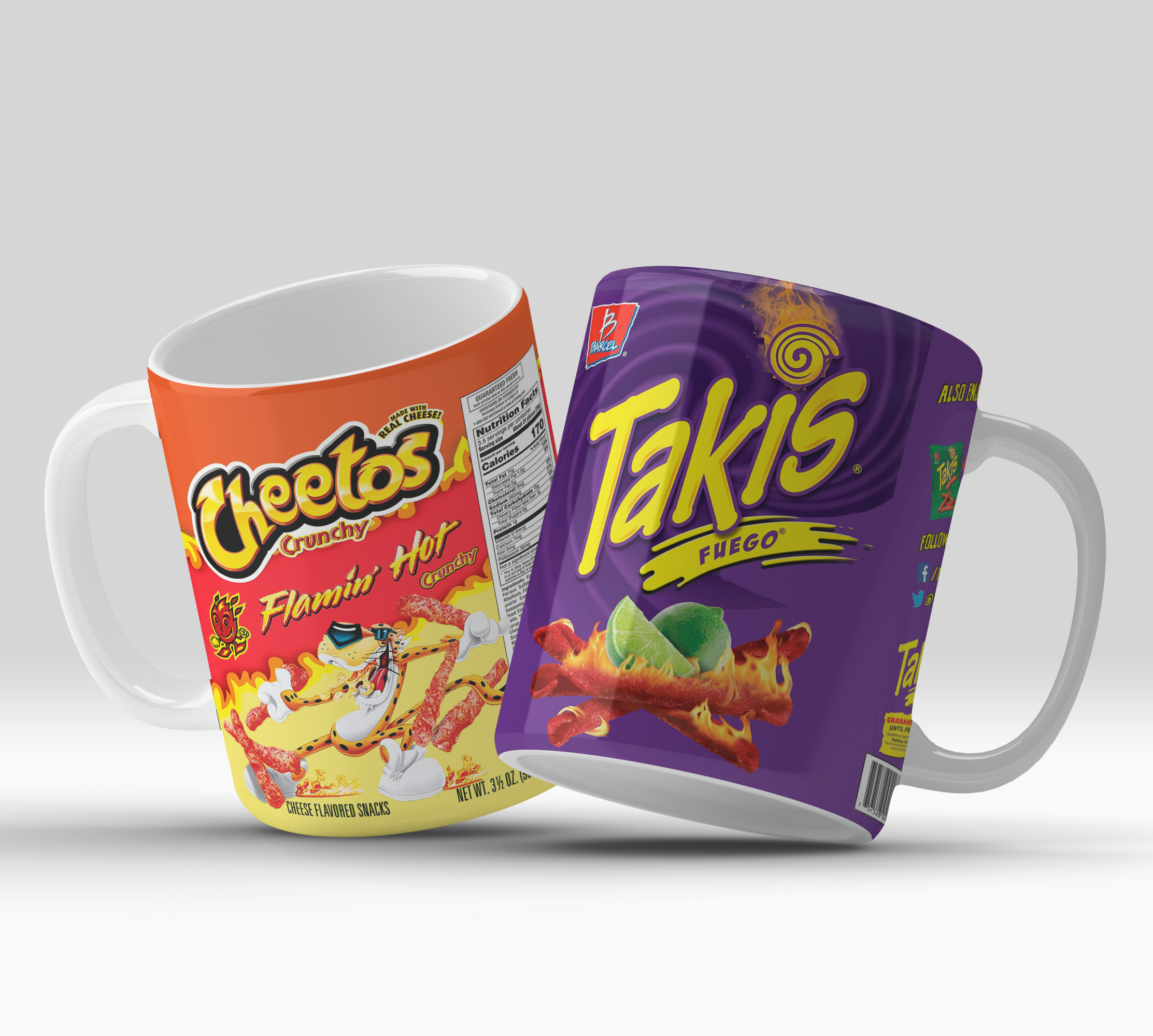 Caneca Temática Snacks