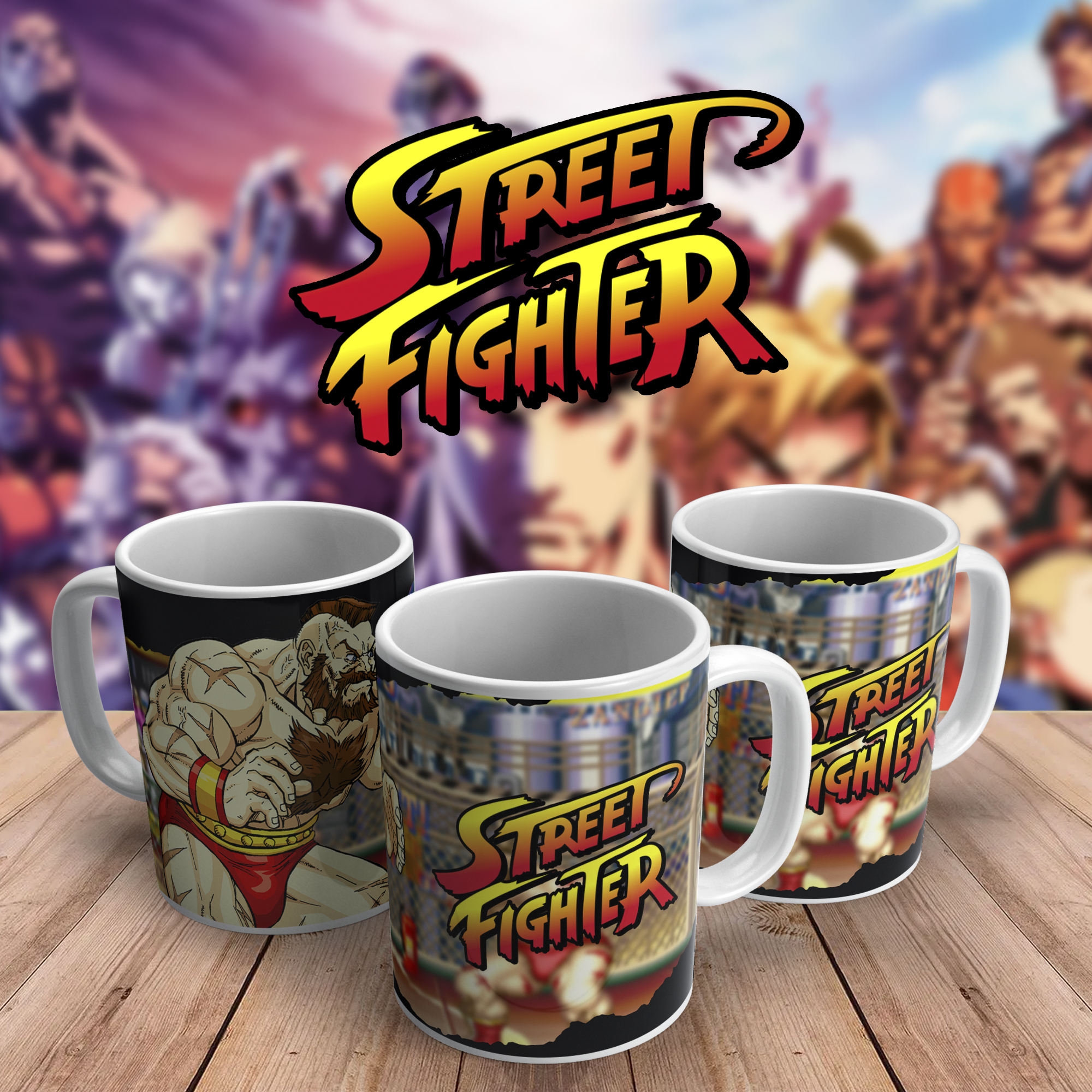 Caneca Street Fighter