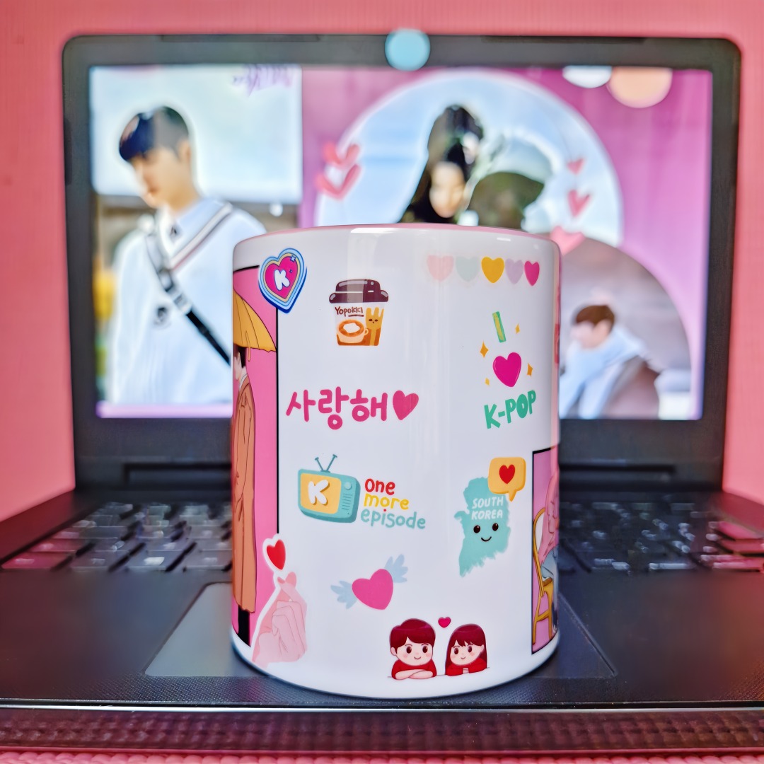 Caneca K-Pop Decorativa