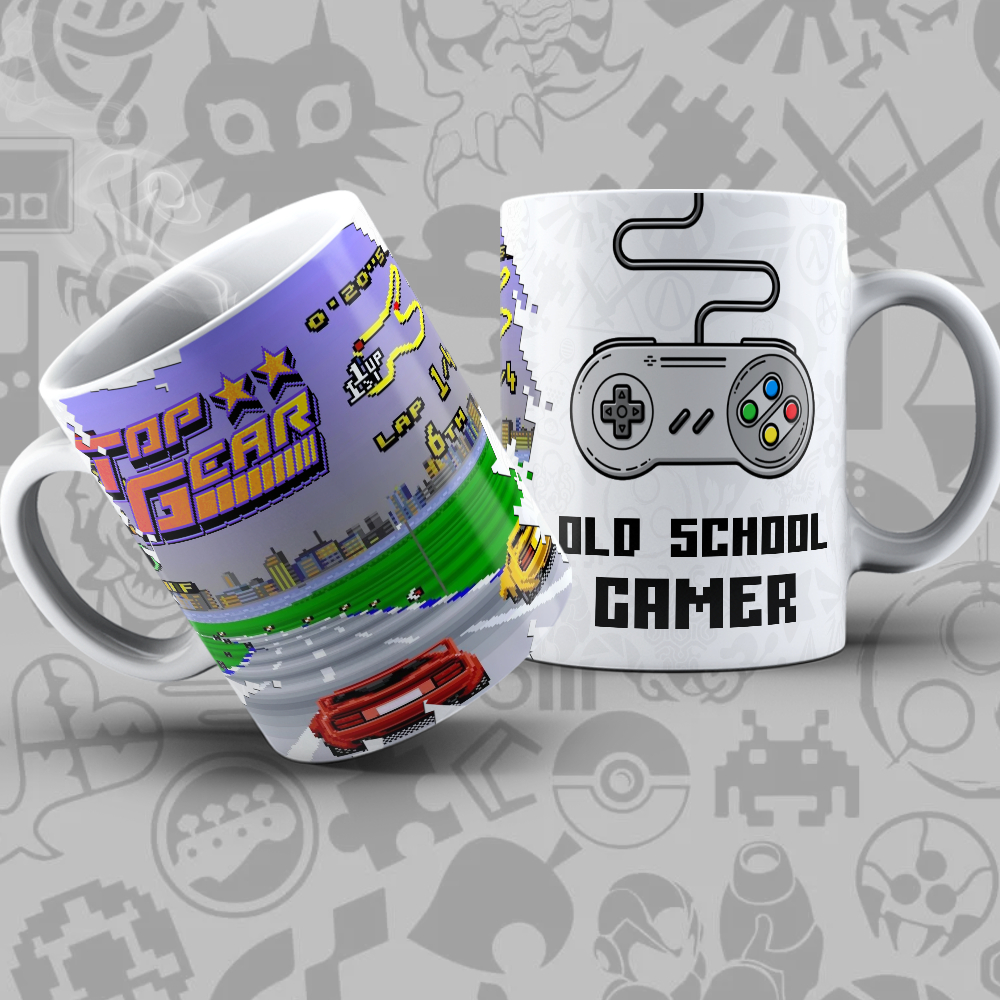 Caneca Old School Gamer
