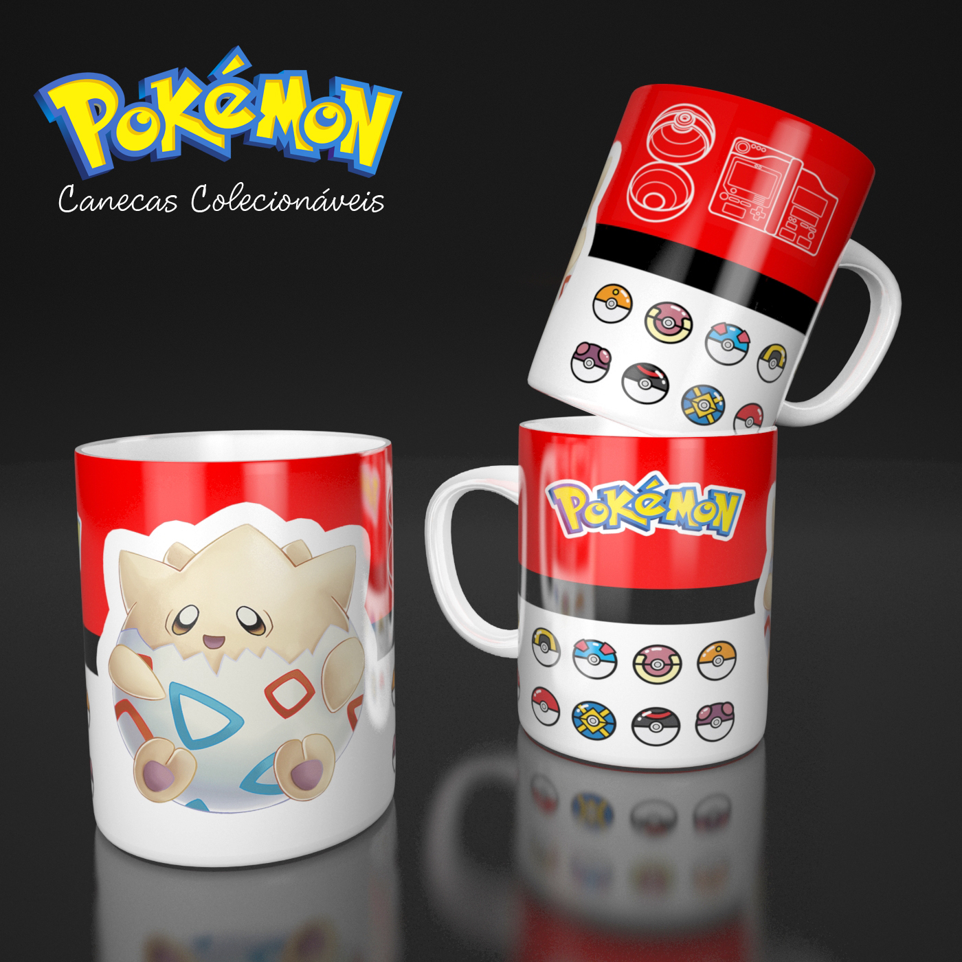 Caneca Pokémon Togepi