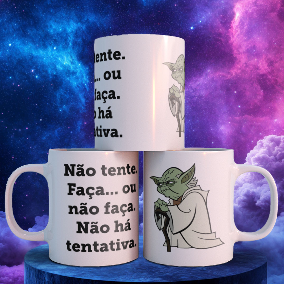 Caneca Mestre Yoda