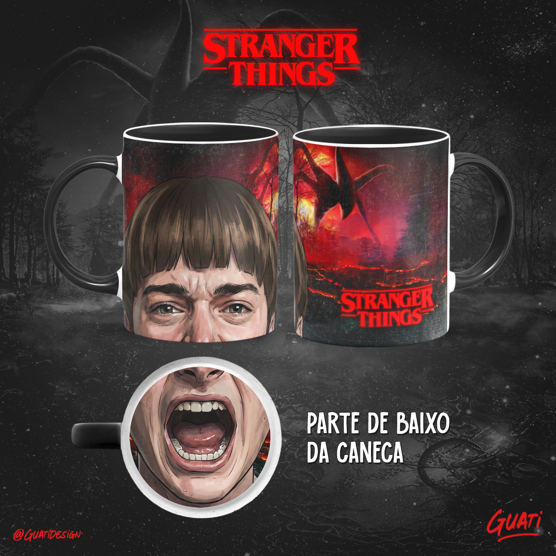 Caneca Stranger Things